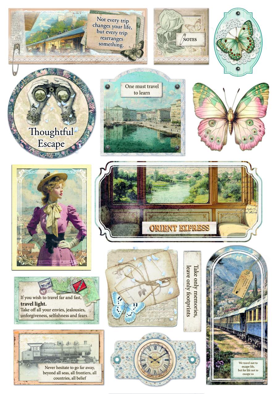 Eastern Journey Creative Pad A4