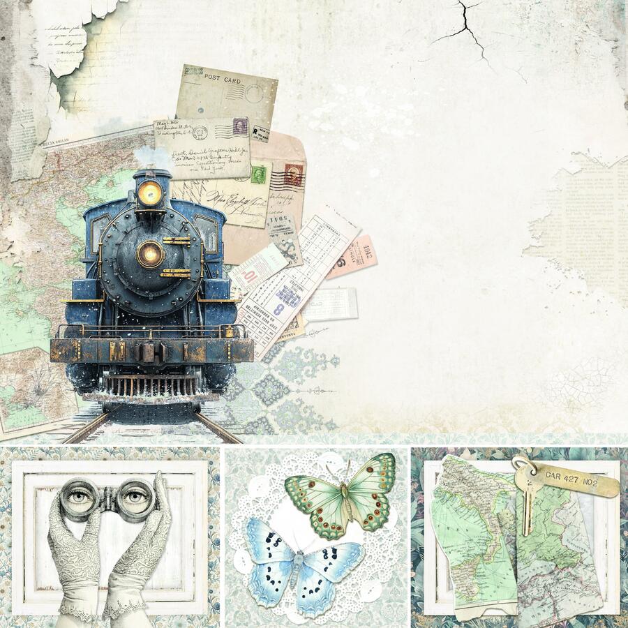 Eastern Journey Paper pad 30,5 x 30,5 