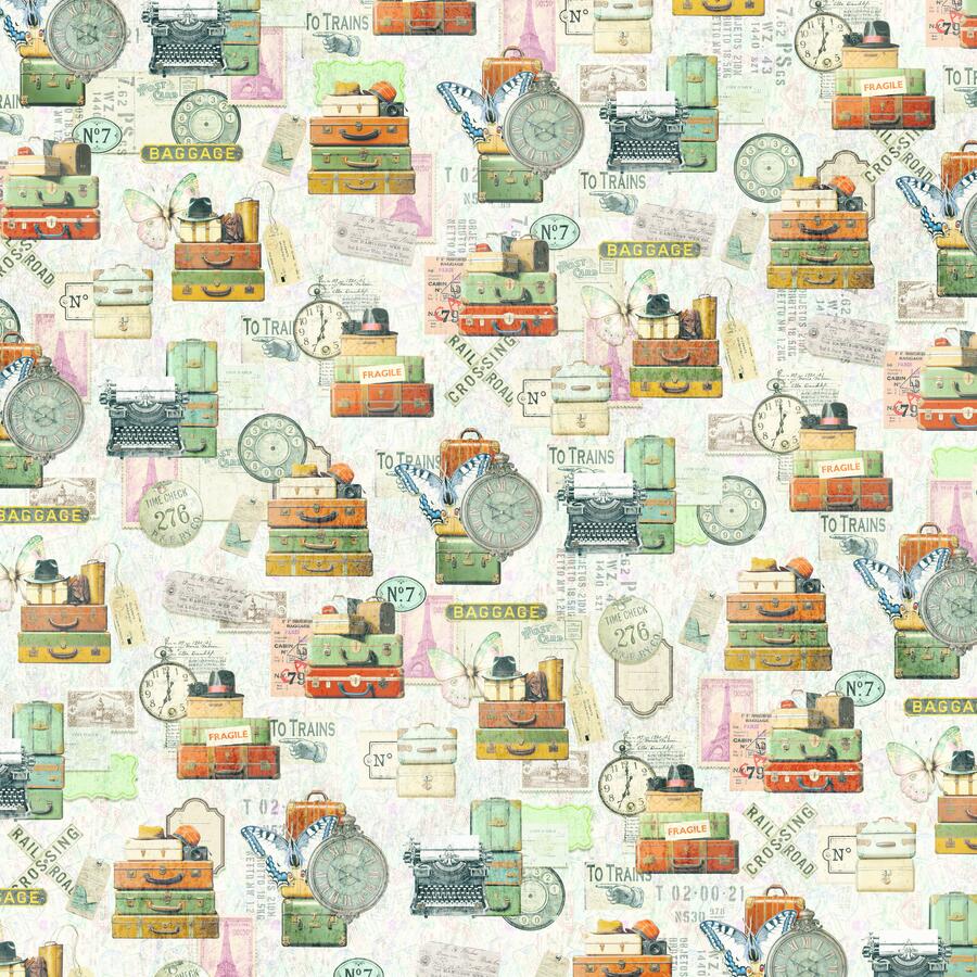 Eastern Journey Paper pad 30,5 x 30,5 