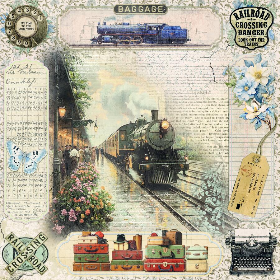 Eastern Journey Paper pad 30,5 x 30,5 