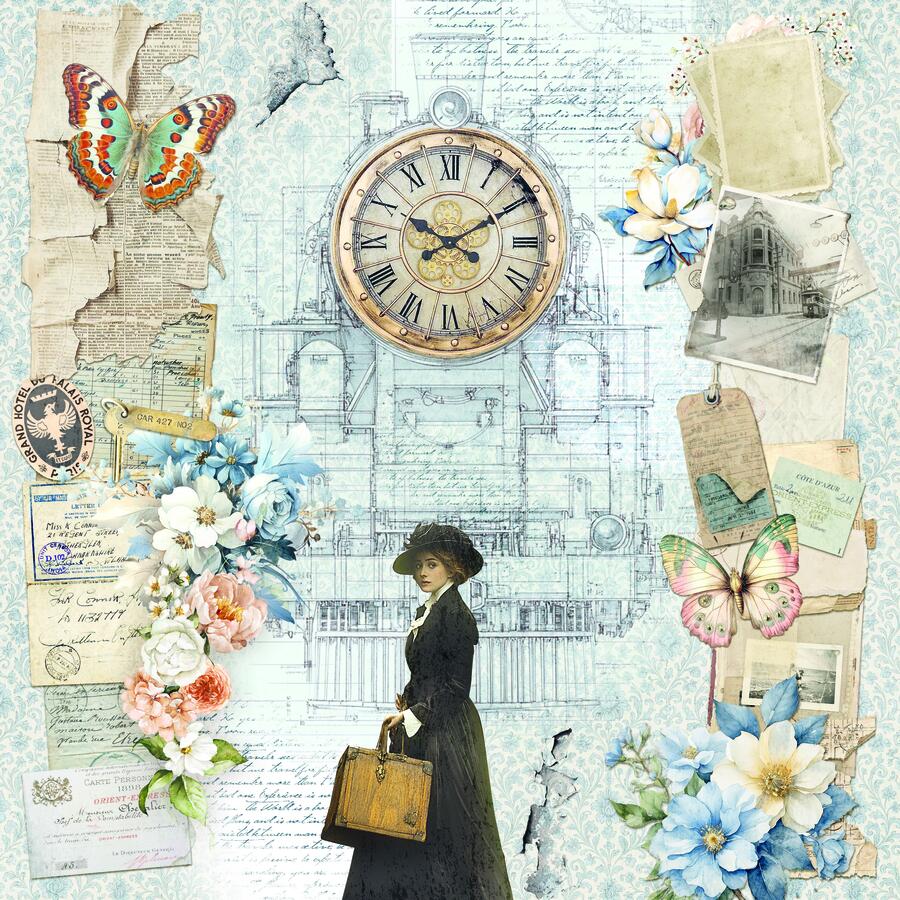 Eastern Journey Paper pad 30,5 x 30,5 