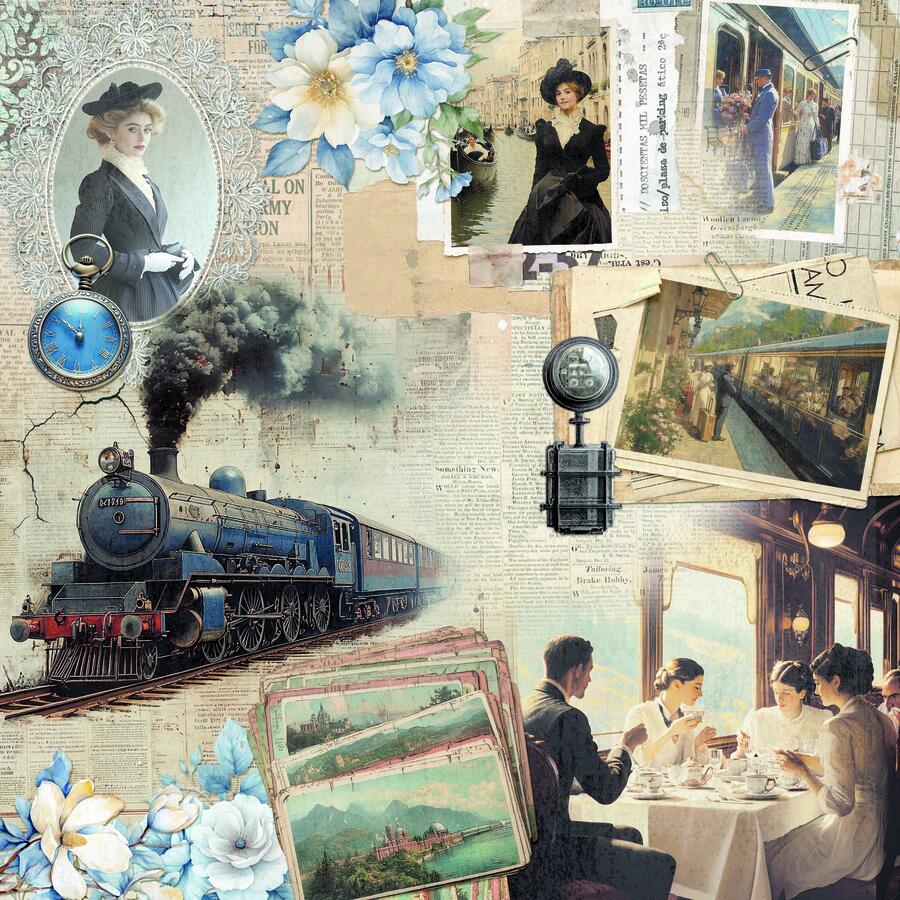 Eastern Journey Paper pad 30,5 x 30,5 