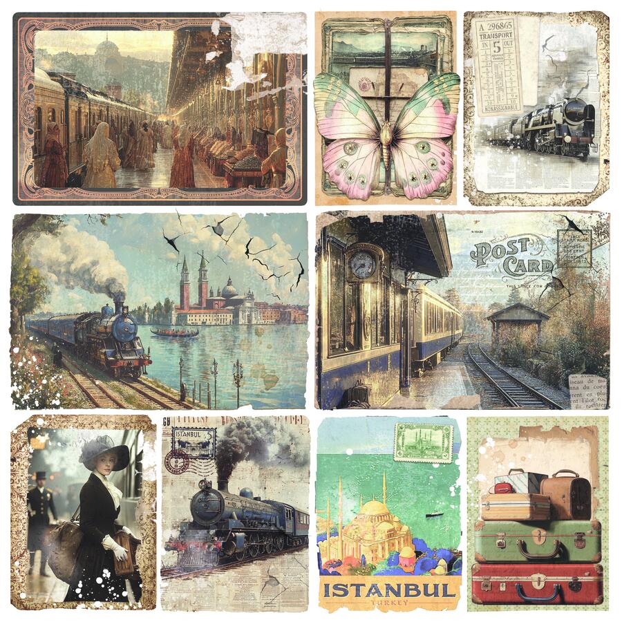 Eastern Journey Paper pad 30,5 x 30,5 