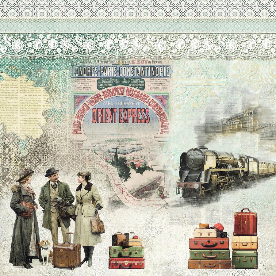 Eastern Journey Paper pad 30,5 x 30,5 