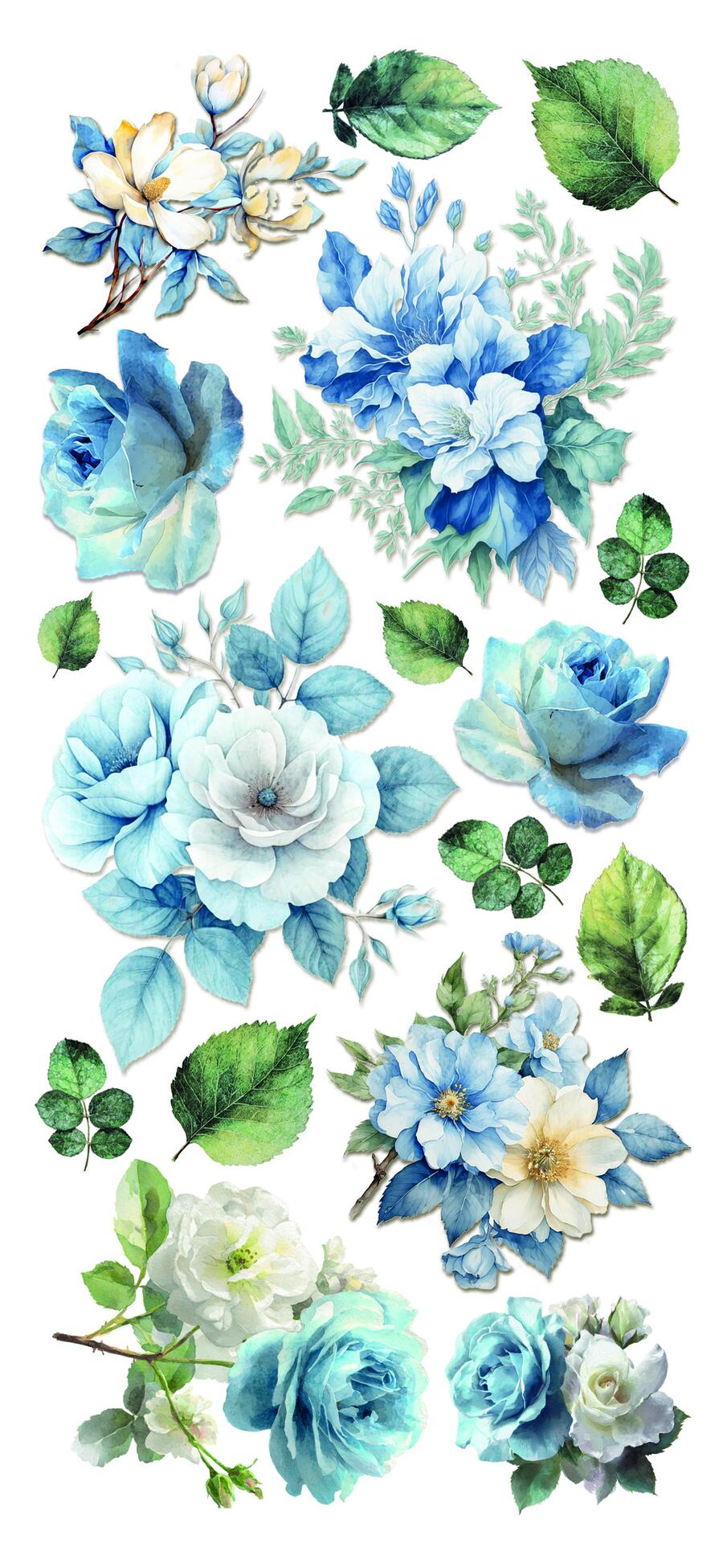 Art stickers Eastern Journey transparent adhesive sheets 