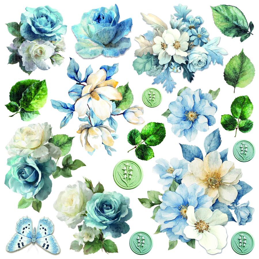 Eastern Journey Fussy Cut pad 15 x 15 cm