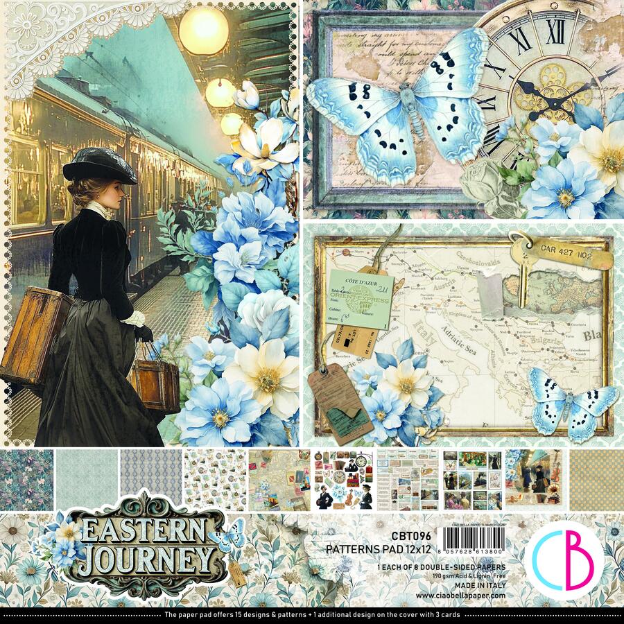 Eastern Journey Patterns pad 30,5 x 30,5 