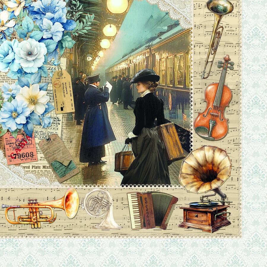 Eastern Journey Patterns pad 30,5 x 30,5 