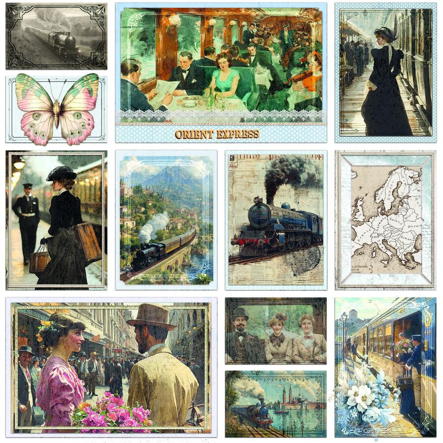 Eastern Journey Patterns pad 30,5 x 30,5 