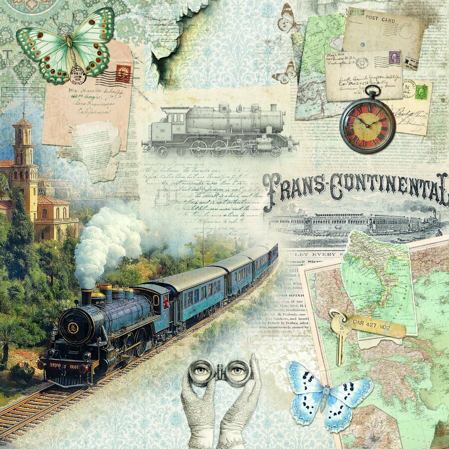 Eastern Journey Patterns pad 30,5 x 30,5 