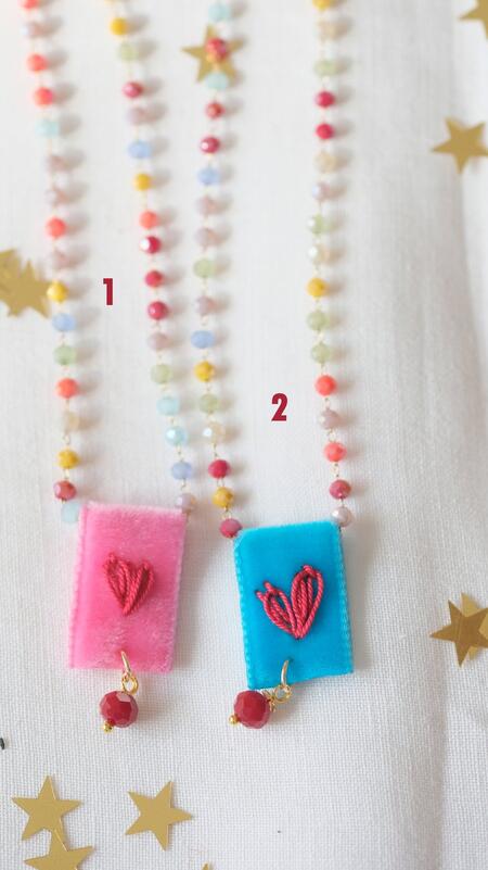 🍬 Collane HAPPY 🍬 in velluto - € 22,00