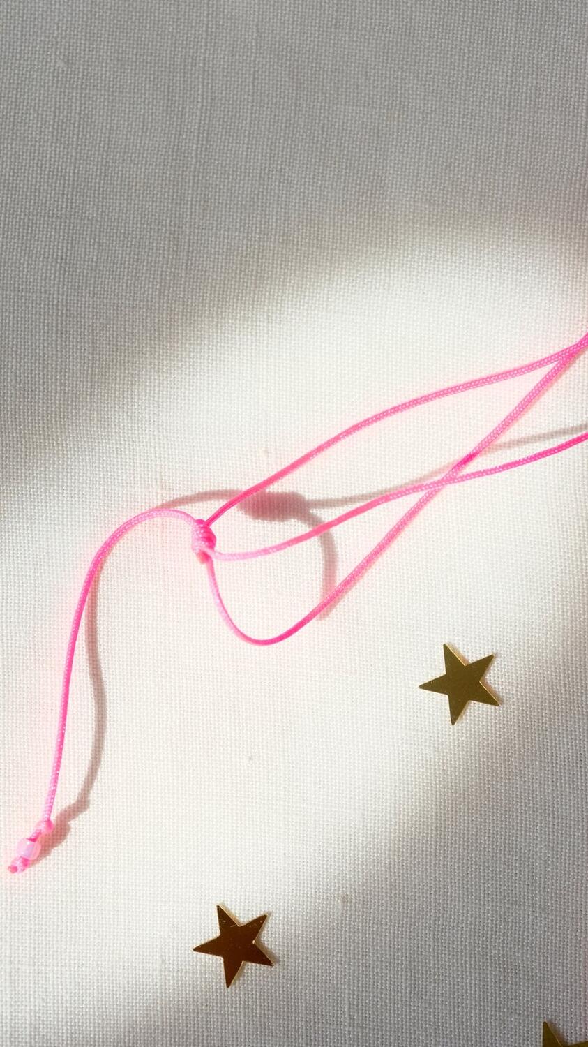 🍭 Collane SOGNI ROSA 🍭 in velluto, ricamato con perline  - € 22,00