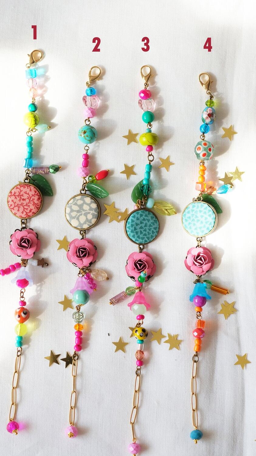 🌈 BRACCIALETTI FIORITI 🌈 - € 35,00