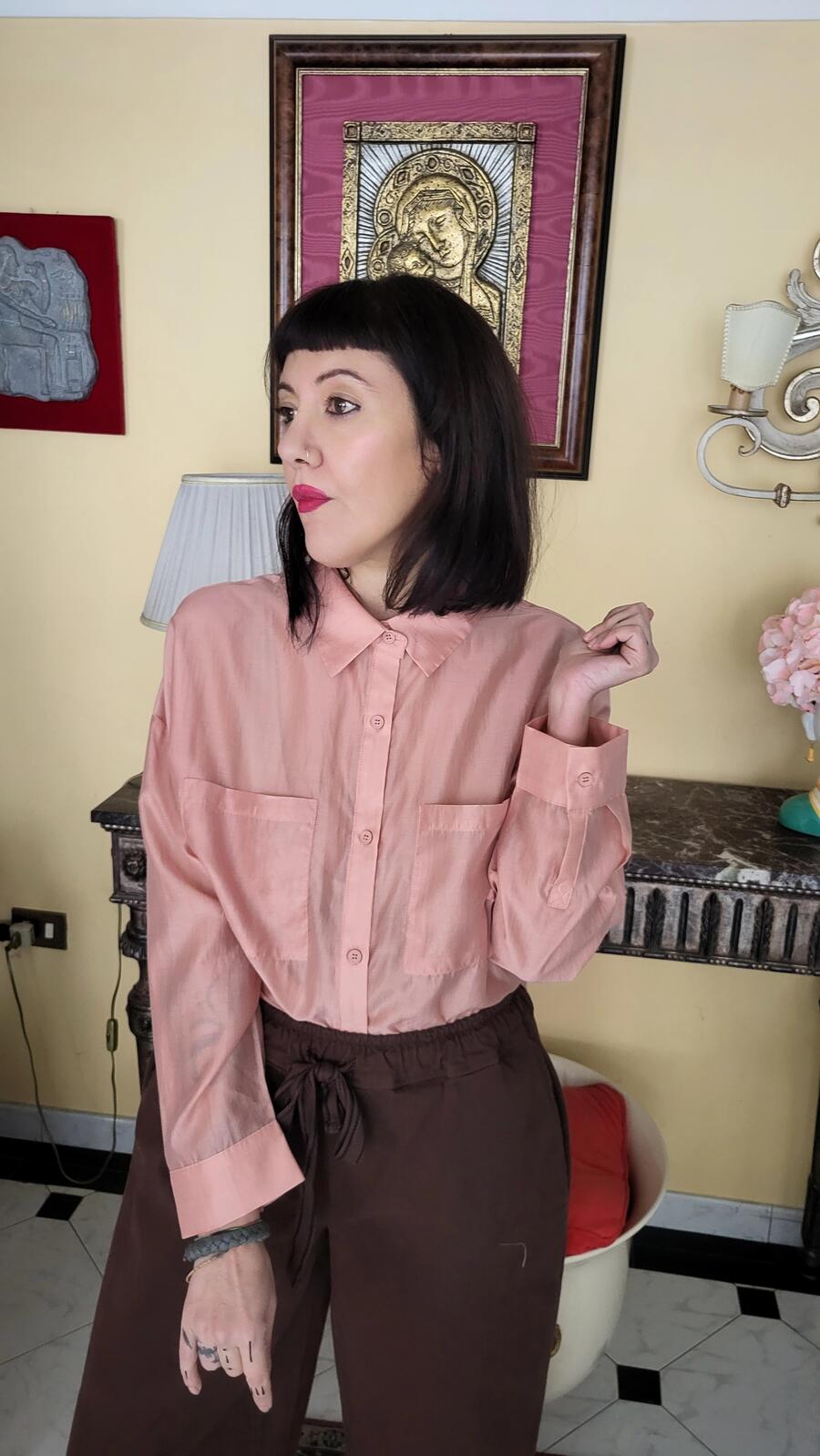 Camicia Cipria  
