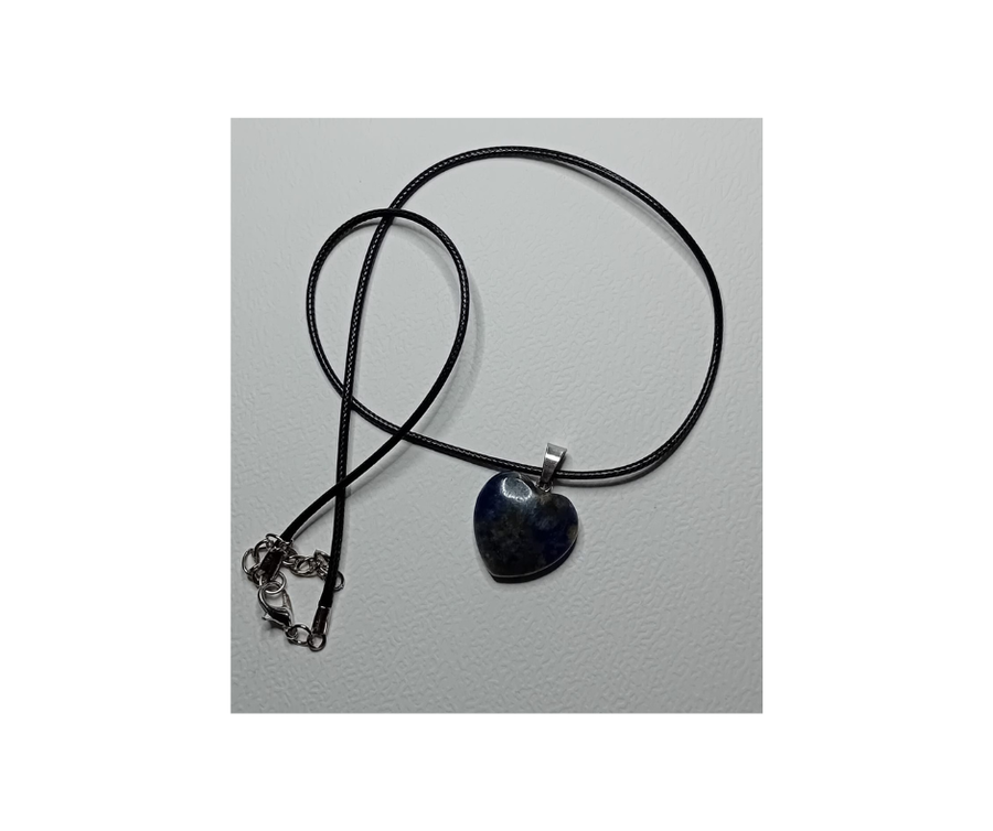 Collana Cuore in Pietra Naturale