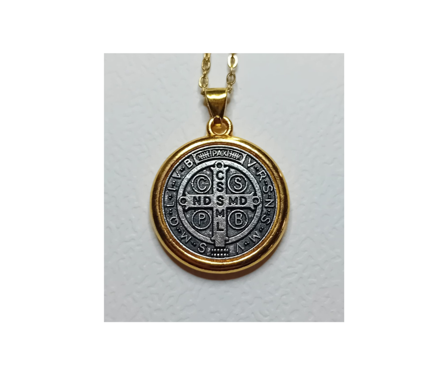 Ciondolo San Benedetto "Aurea Heritage"  Collezione Prestige