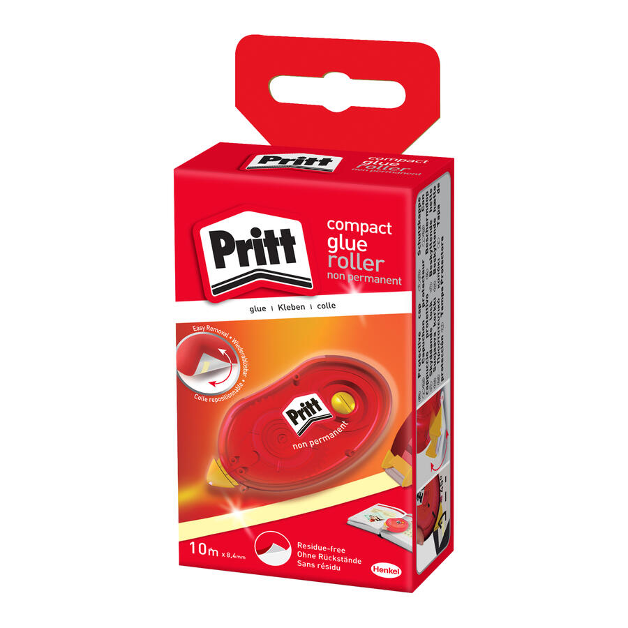 COLLA A NASTRO PRITT ROLLER COMPACT PERMANENTE / REMOVIBILE