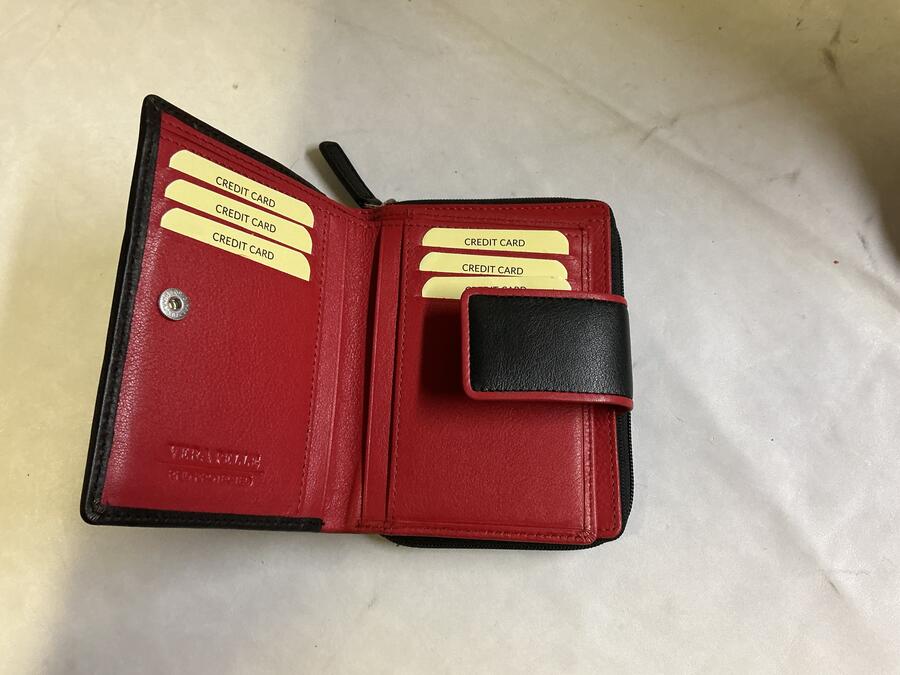 Portafoglio Gilu art 8840 nero/rosso