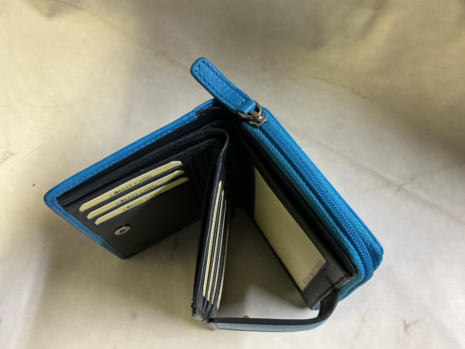 Portafoglio donna Gilu Turchese 8840