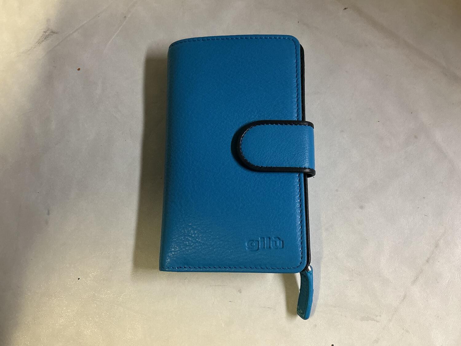 Portafoglio donna Gilu Turchese/blu 6048