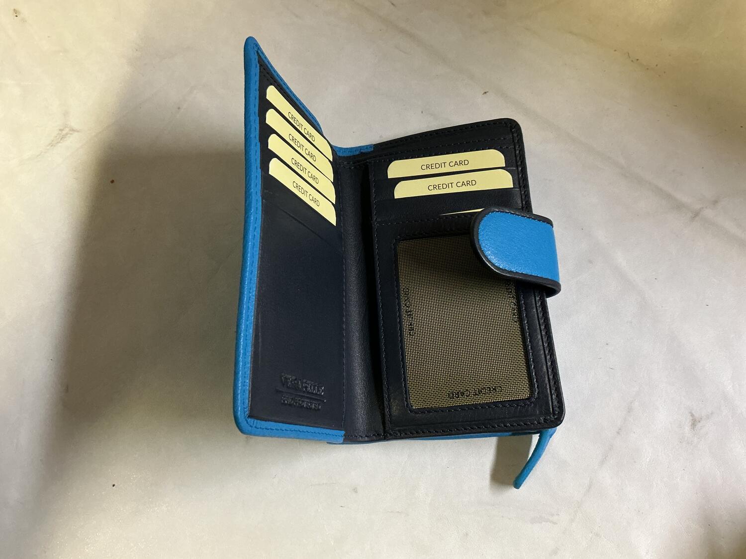 Portafoglio donna Gilu Turchese/blu 6048