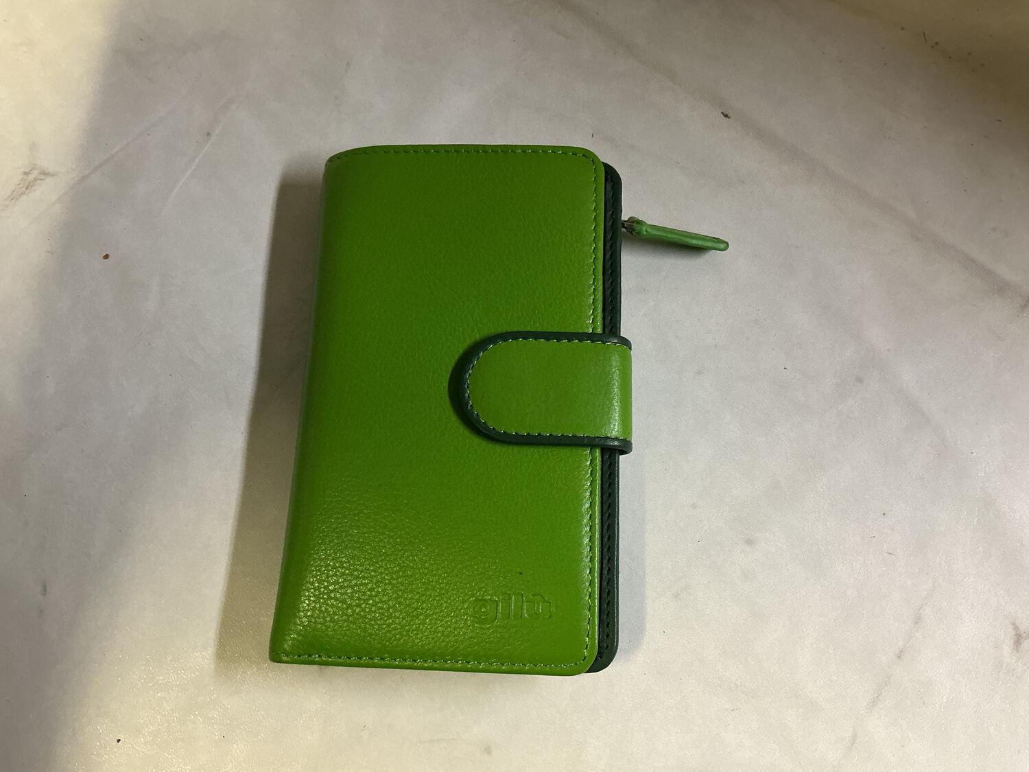 Portafoglio donna Gilu Line/verde 6048