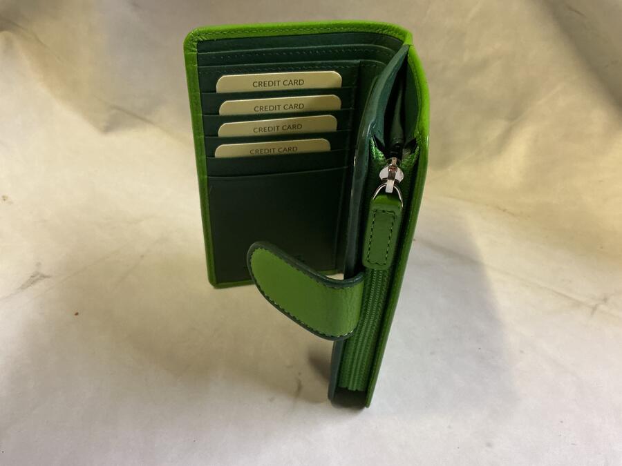 Portafoglio donna Gilu Line/verde 6048