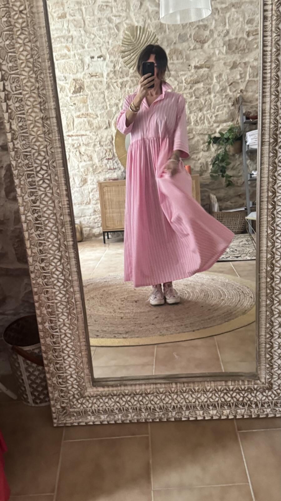 Chemisier Lavinia Pink