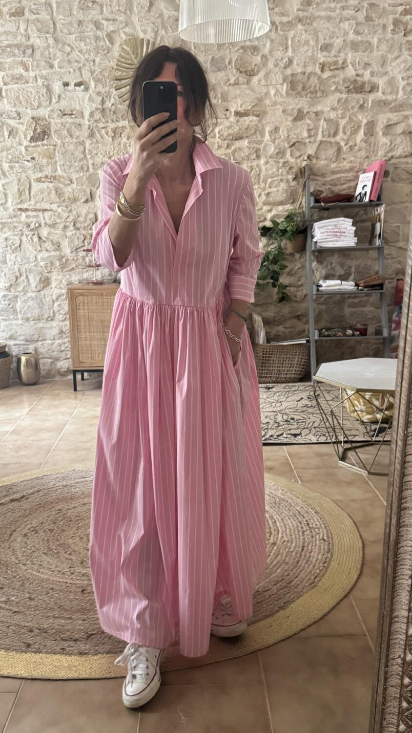 Chemisier Lavinia Pink