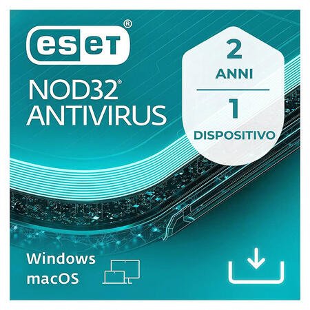 Eset Nod32 Antivirus | 2 Anni | 1 Dispositivo