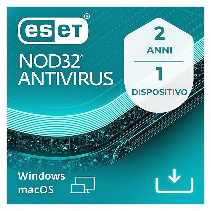 Eset Nod32 Antivirus | 2 Anni | 1 Dispositivo