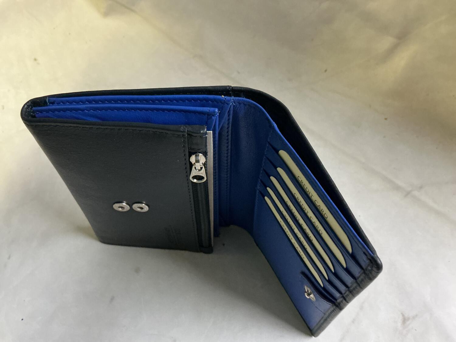 Portafoglio donna Gilu blu/blu elettrico 1164