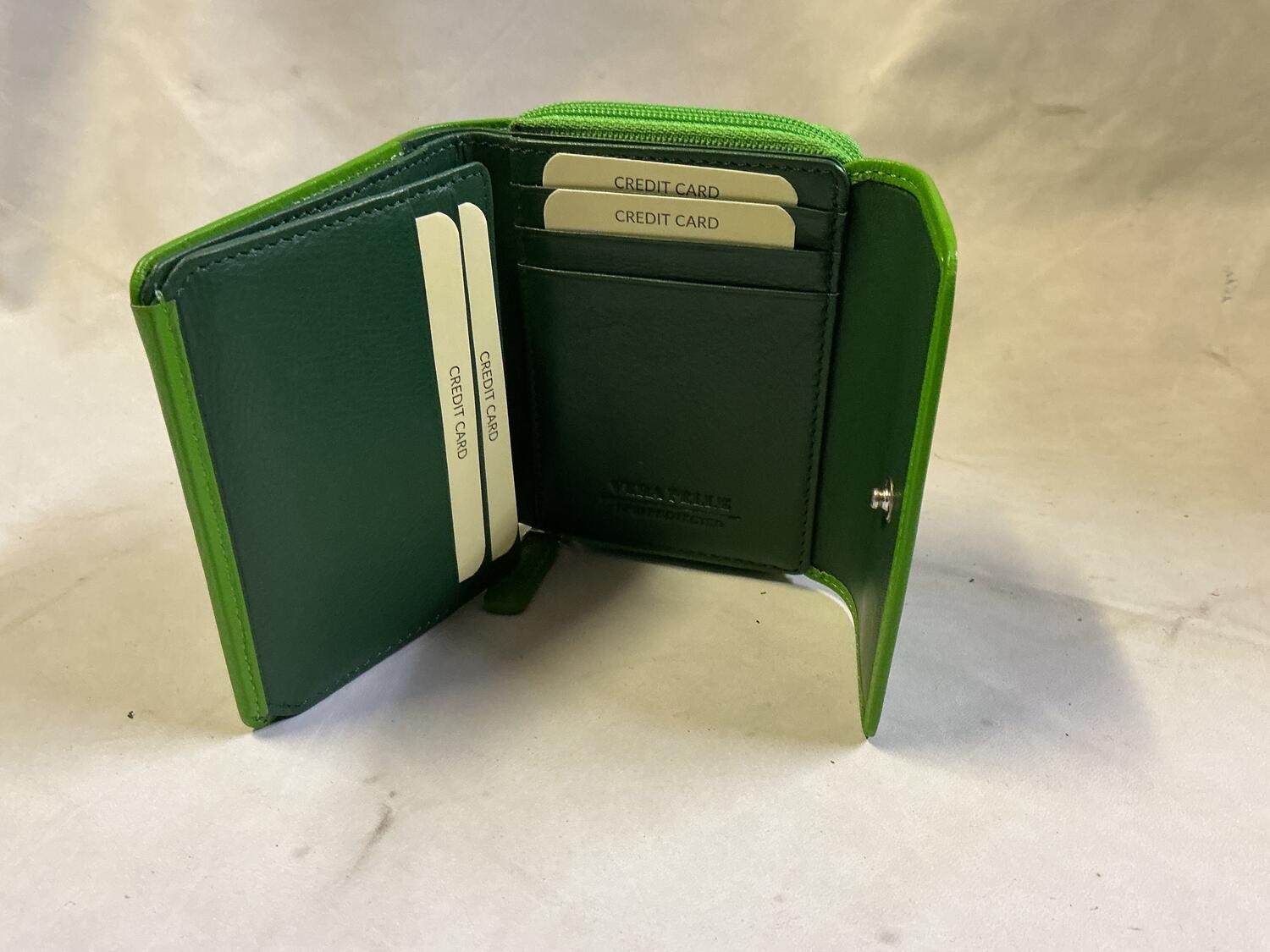 Portafoglio donna Gilu Lime/verde 8846