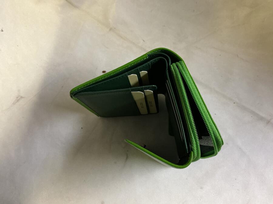 Portafoglio donna Gilu Lime/verde 8846