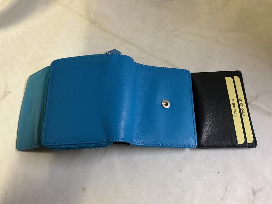 Portafoglio donna Gilu Turchese/blu 8846