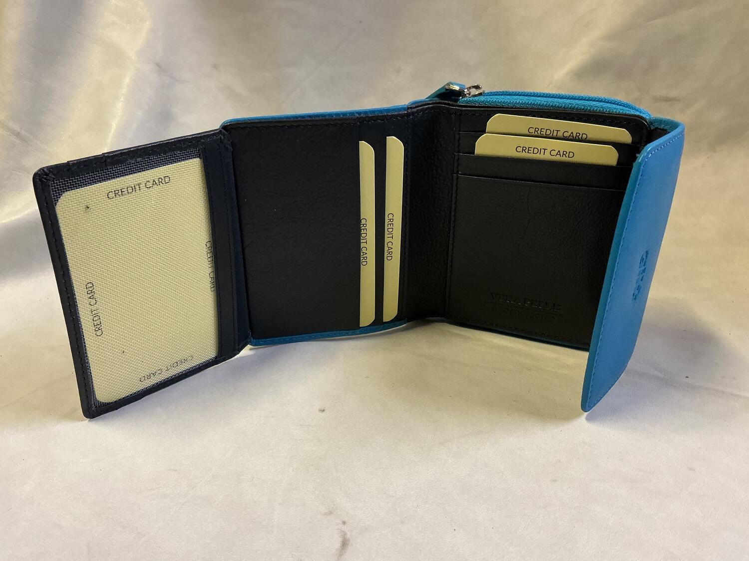 Portafoglio donna Gilu Turchese/blu 8846