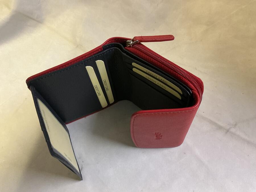 Portafoglio donna Gilu Rosso/blu 8846