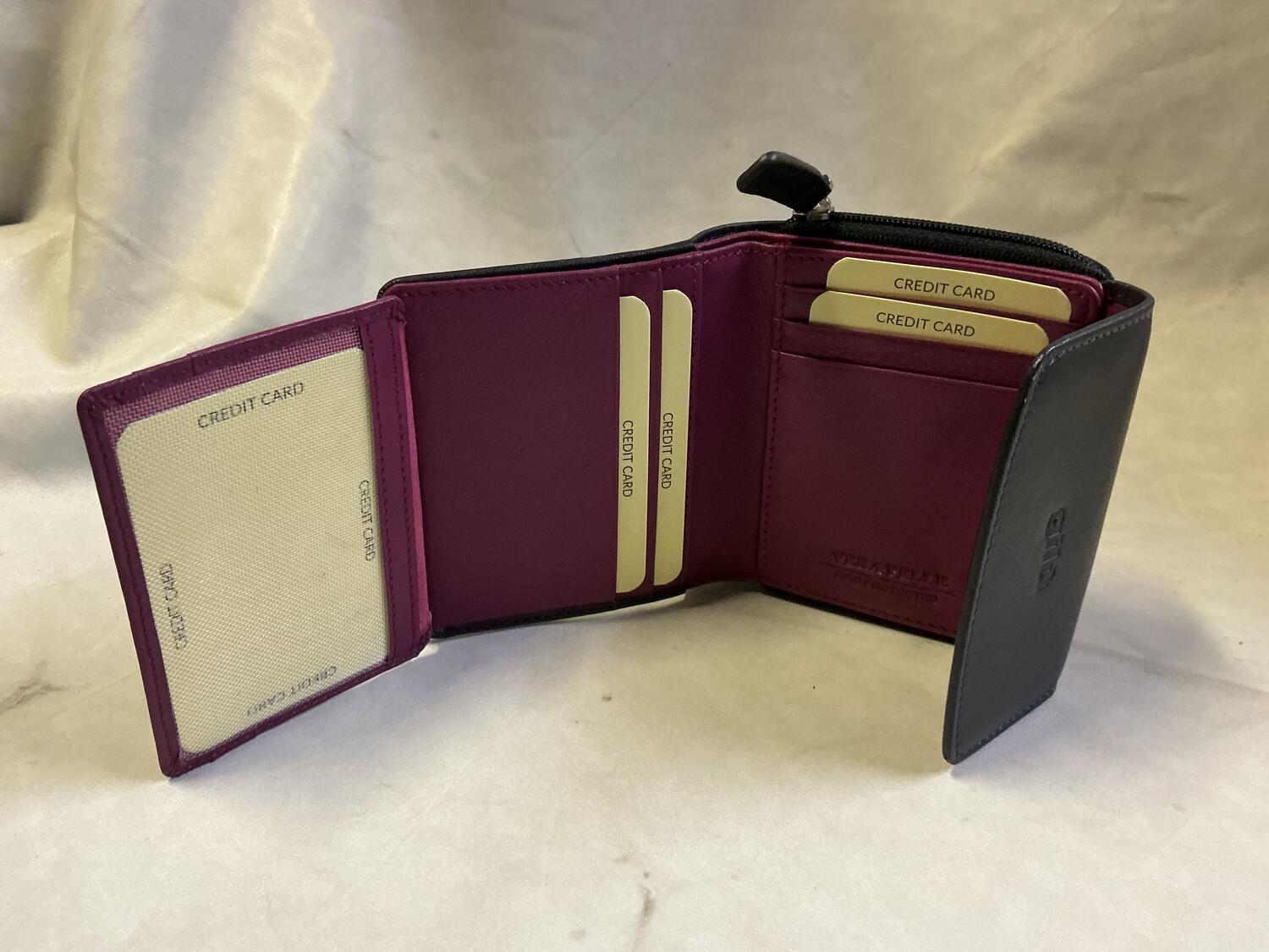 Portafoglio donne Gilu Blu/viola 8846