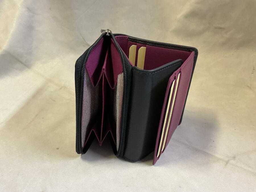 Portafoglio donne Gilu Blu/viola 8846