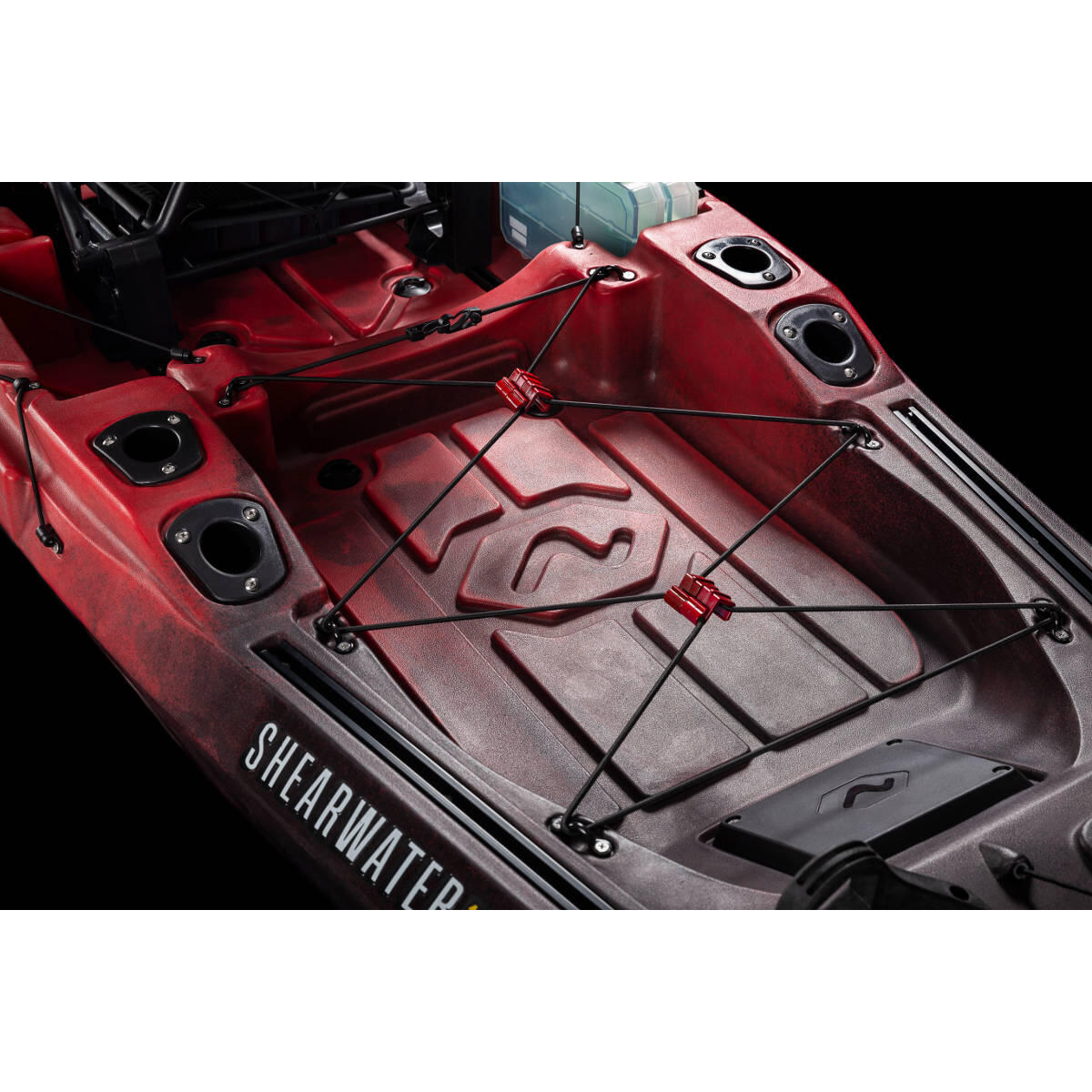 Kayak da pesca a pedali Vibe SHEARWATER 125 X-Drive - 381 cm 