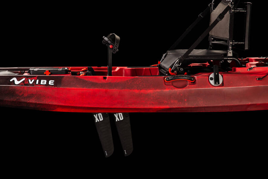 Kayak da pesca a pedali Vibe SHEARWATER 125 X-Drive - 381 cm 
