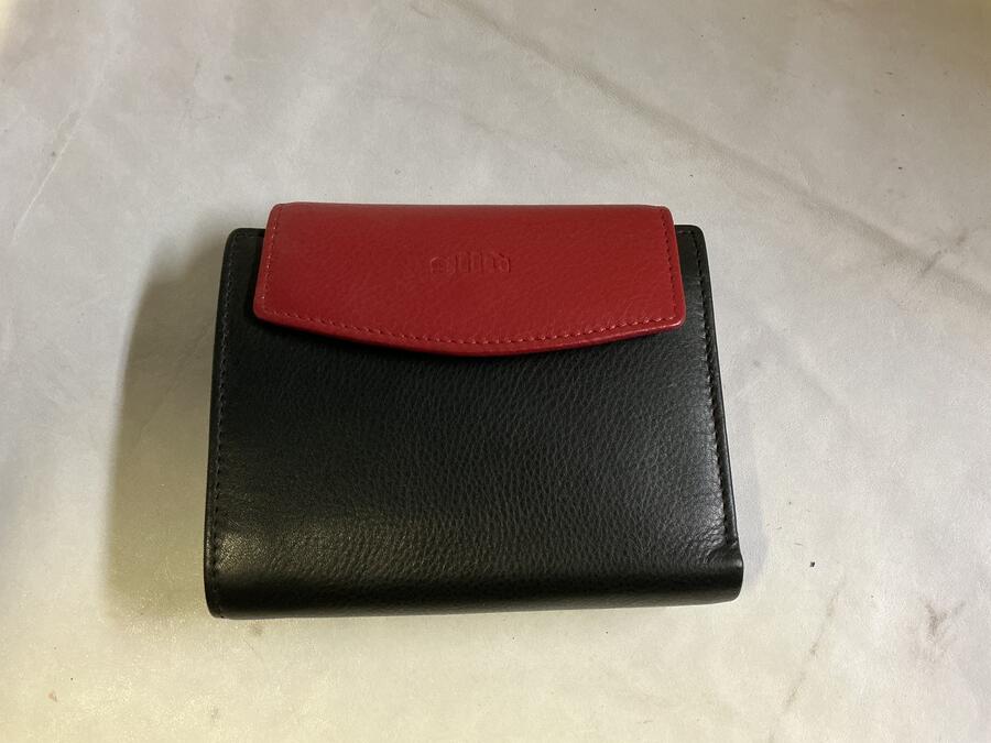 Portafoglio donna Gilu Nero/rosso 616