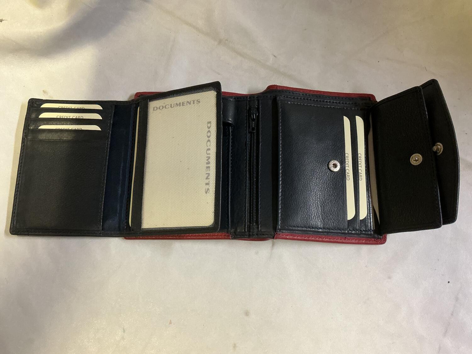 Portafoglio donna Gilu Rosso/blu 616