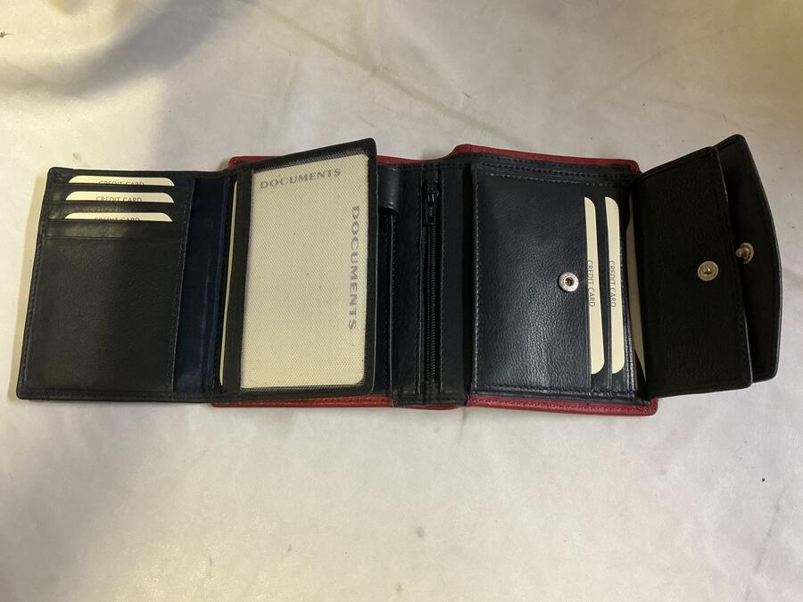 Portafoglio donna Gilu Rosso/blu 616