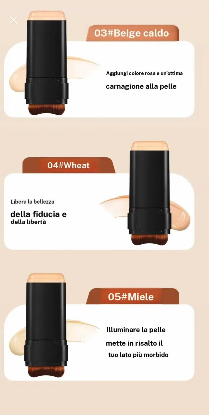 TVLV FONDOTINTA STICK CON PENNELLO
 [Conf.da 12 pezzi]