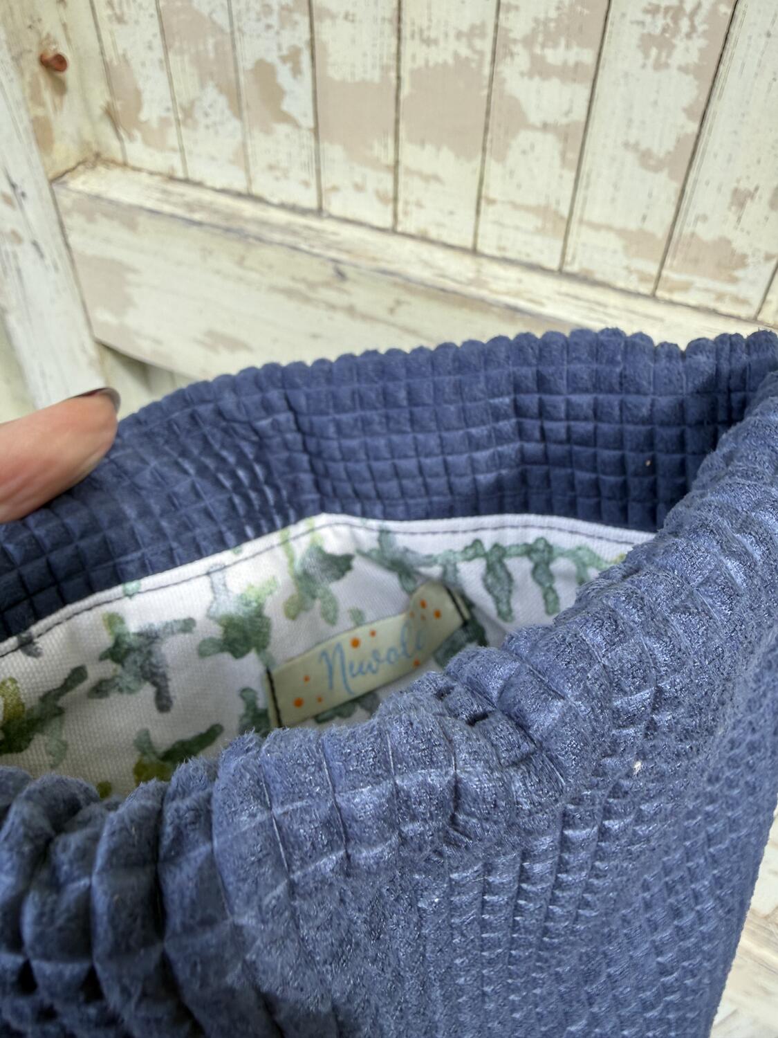 Secchiello  blu indaco