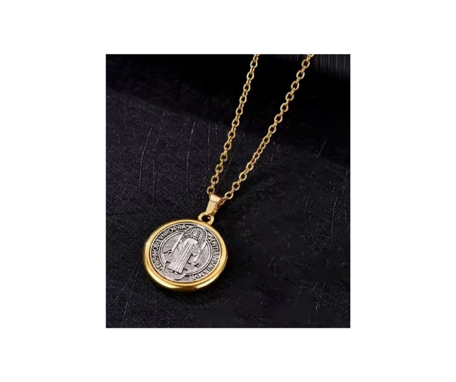 Ciondolo San Benedetto "Aurea Heritage"  Collezione Prestige