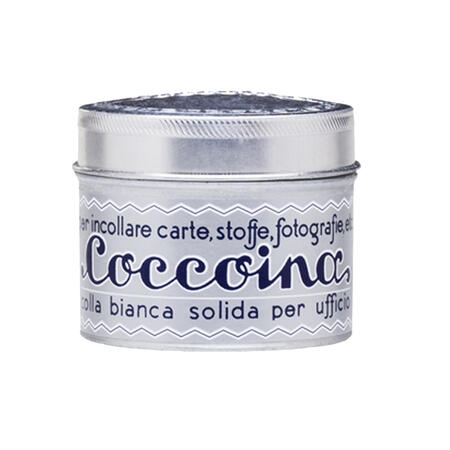 COLLA COCCOINA IN BARATTOLO PASTA ADESIVA BIANCA