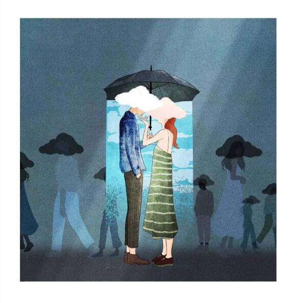 GIULIA ROSA - STAMPA ARTISTICA  30x30 cm: Sunlight