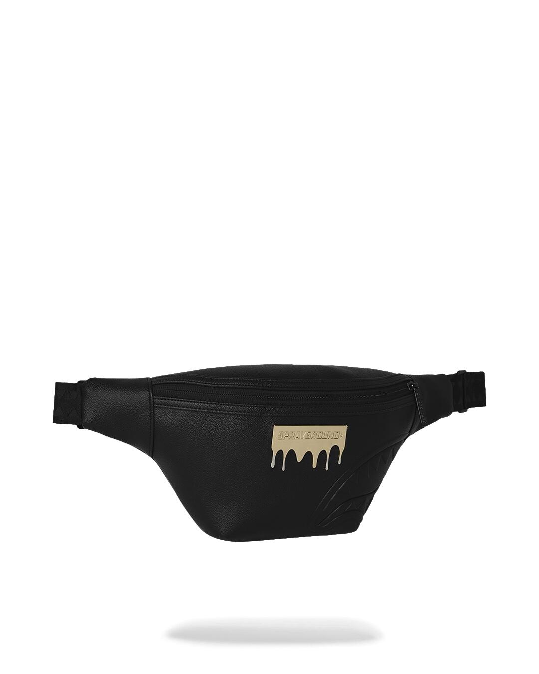 Sprayground Gold Brick Luxe Savvy Crossbody